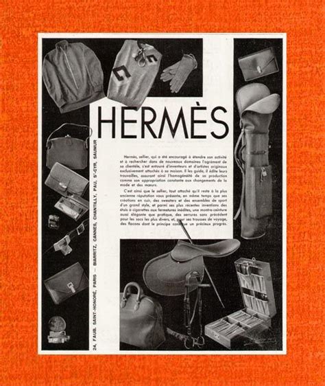 Hermes ads history